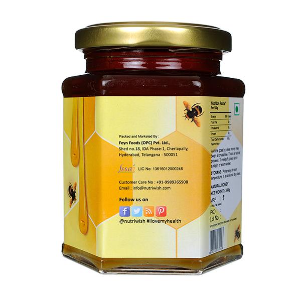 Nutriwish Honey with Lemon 350 gm - General Health