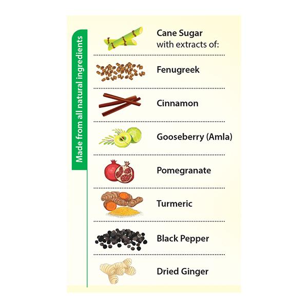 Diabliss Diabetic Friendly Herbal Tea Sachet - Lemon Ginger Masala Chai (Pack of 30 x 10 gm) - Herbal/Green Teas