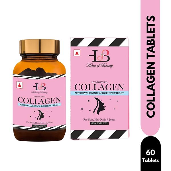 Netmeds | House of Beauty Collagen Tablets 60's