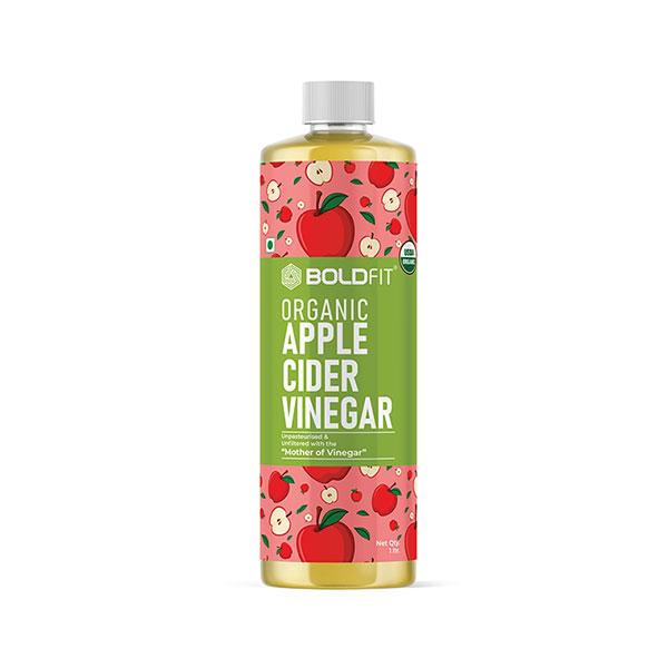 Boldfit Organic Apple Cider Vinegar Juice 1000 ml - Herbal Juices