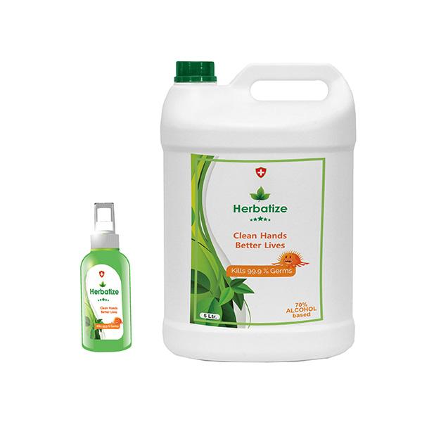 BVG Herbatize Hand Sanitizer 100 ml - Personal Care (Ayush)