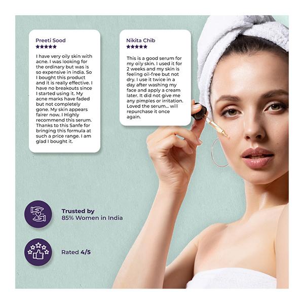 Sanfe Promise Face Serum Shots - Niacinamide 30 ml - Face Serum