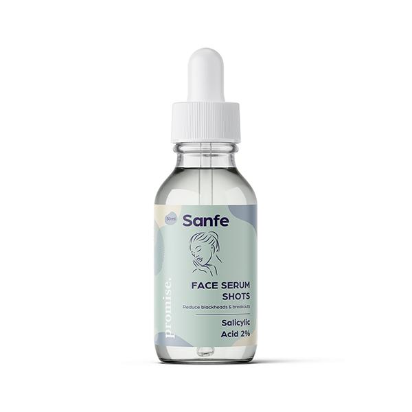 Netmeds | Sanfe Promise Face Serum Shots - Salicylic Acid 30 ml