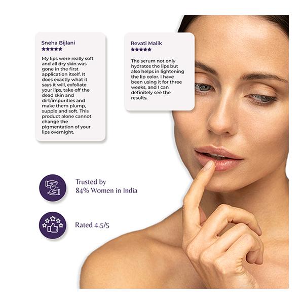 Sanfe Promise Lip Glo Lightening Serum - BHA + Vitamin E 10 ml - Face Serum