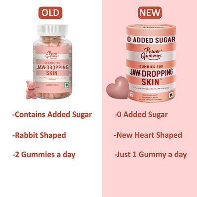 Power Gummies Jaw Dropping Gummies 150 gm - Multi-Vitamins
