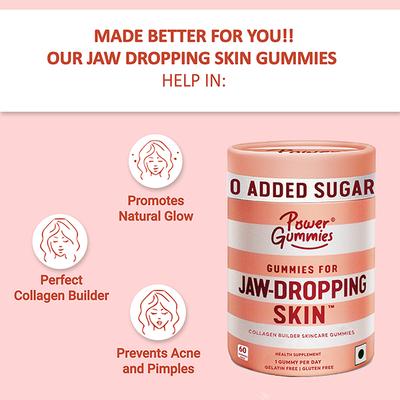 Power Gummies Jaw Dropping Gummies 150 gm - Multi-Vitamins