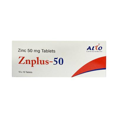 ZNPLUS 50 Tablet 10's - Supplements-Vam