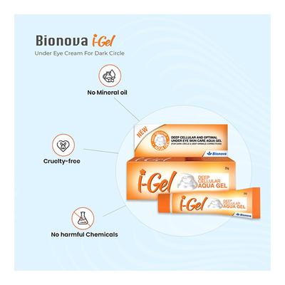 Bionova i-Gel Deep Cellular Aqua Gel 25 gm - Under Eye Creams & Serums