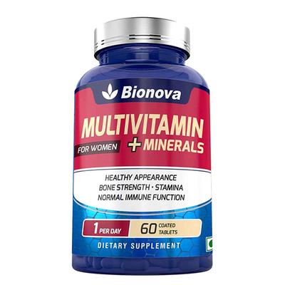 Bionova Multivitamin + Minerals for Women Tablet 60's - Multi-Vitamins
