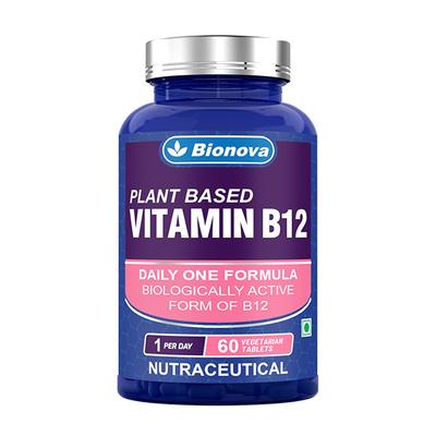 Bionova Plant Based Vitamin B12 Veg Tablet 60's - Multi-Vitamins