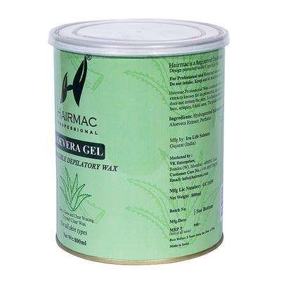 Hairmac Liposoluble Depilatory Wax - Aloevera Gel 800 ml - Face Gels