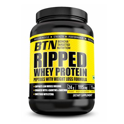 BTN Ripped Whey Protein Powder 1 kg - Whey Proteins