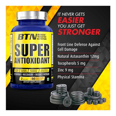 BTN Super Antioxidant Veg Capsule 90's - Multi-Vitamins