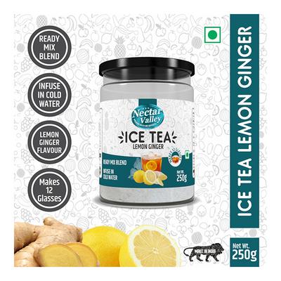 Nectar Valley Ice Tea - Lemon Ginger 250 gm - Herbal/Green Teas