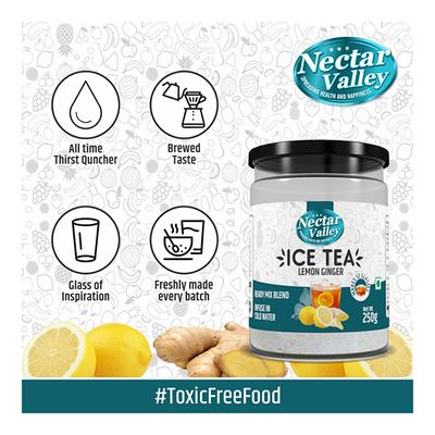 Nectar Valley Ice Tea - Lemon Ginger 250 gm - Herbal/Green Teas