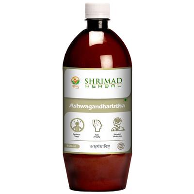 Shrimad Herbal Ashwagandharishta Syrup 450 ml - Ashwagandha