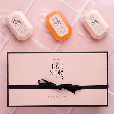 Kimirica Love Story Bathing  Bar Trio 255 gm - Soaps