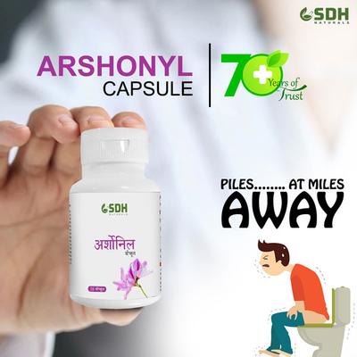 Shree Dhanwantri Herbals Arshonyl Capsule 60's - Speciality Medicines