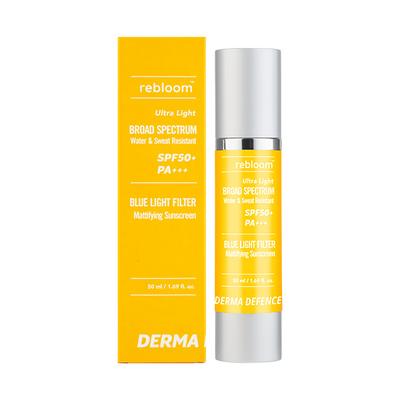 Rebloom Ultra Light Broad Spectrum SPF 50+ PA+++Mattifying Sunscreen 50 ml - Face Sunscreen