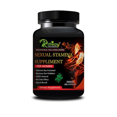 Riffway Sexual Stamina Supplement (For Women) 500 mg Capsule 15's - Sexual Healthcare