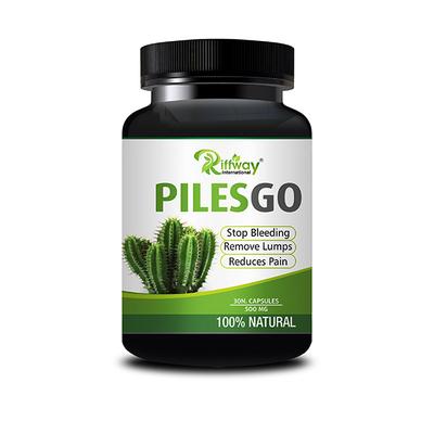 Riffway Piles Go 500 mg Capsule 30's - Speciality Medicines