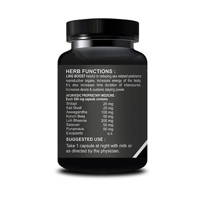 Riffway Ling Boost (For Men) 500 mg Capsule 30's - Sexual Healthcare