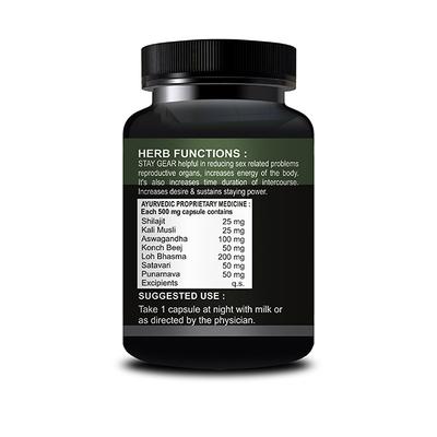 Riffway Stay Gear (For Men) 500 mg Capsule 30's - Sexual Healthcare