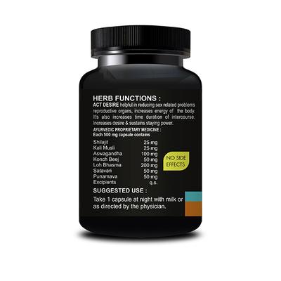Riffway Act Desire (For Men) 500 mg Capsule 15's - Sexual Healthcare