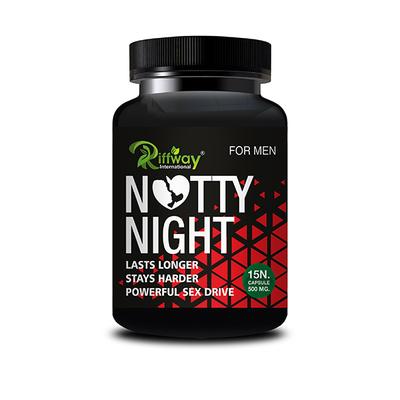 Riffway Notty Night (For Men) 500 mg Capsule 15's - Sexual Healthcare
