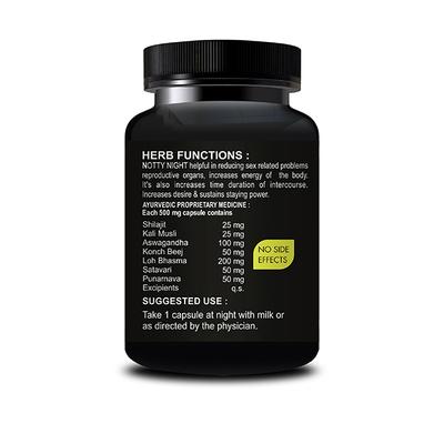 Riffway Notty Night (For Men) 500 mg Capsule 15's - Sexual Healthcare