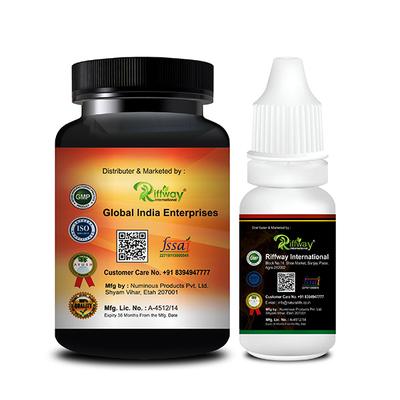 Riffway Fire Night Capsule 30's + Ling Booster Oil 15 ml - Sexual Healthcare