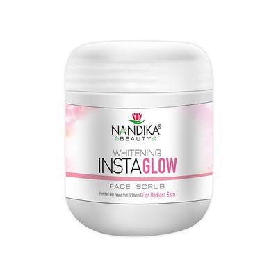 Nandika Beauty Whitening Insta Glow Face Scrub 500 gm - Face Scrubs