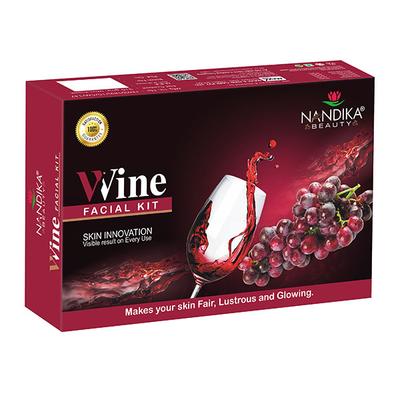 Nandika Beauty Facial Kit - Wine 350 gm - Facial Kits
