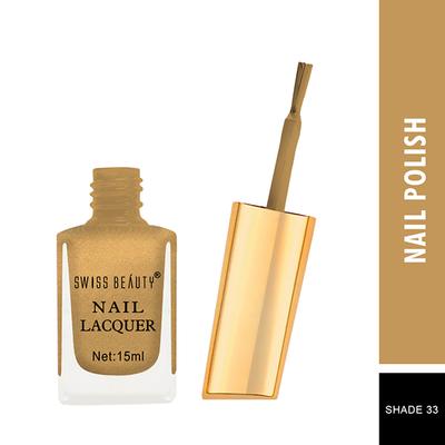 Swiss Beauty Long Lasting Nail Polish - (Shade-33) 15 ml - Nail Polish