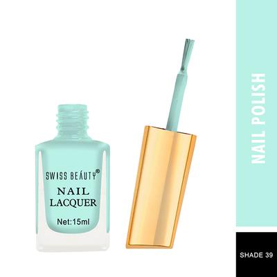 Swiss Beauty Long Lasting Nail Polish - (Shade-39) 15 ml - Nail Polish