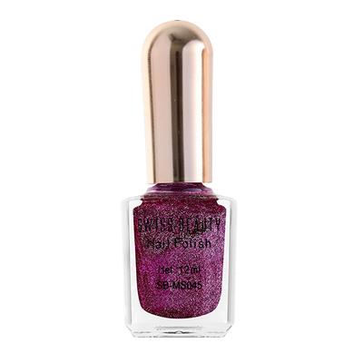 Swiss Beauty Glitter Nail Polish - (Shade-21) 12 ml - Nail Polish