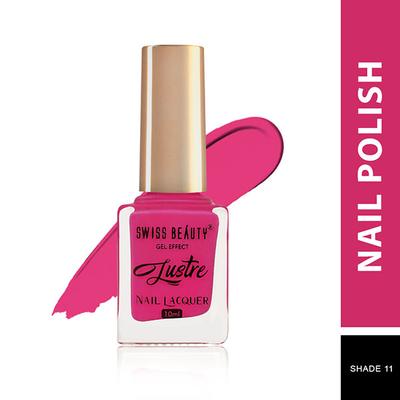 Swiss Beauty Luster Nail Polish - (Shade-11) 10 ml - Nail Polish