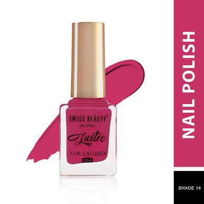 Swiss Beauty Luster Nail Polish - (Shade-14) 10 ml - Nail Polish