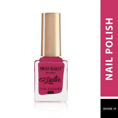 Swiss Beauty Luster Nail Polish - (Shade-14) 10 ml - Nail Polish