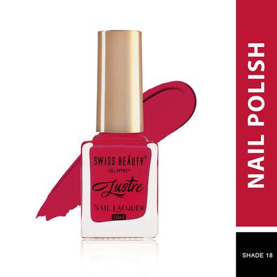 Swiss Beauty Luster Nail Polish - (Shade-18) 10 ml - Nail Polish
