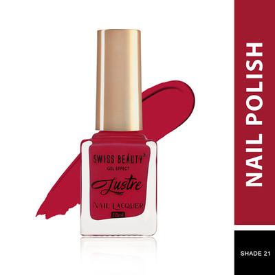 Swiss Beauty Luster Nail Polish - (Shade-21) 10 ml - Nail Polish