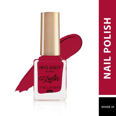Swiss Beauty Luster Nail Polish - (Shade-24) 10 ml - Nail Polish