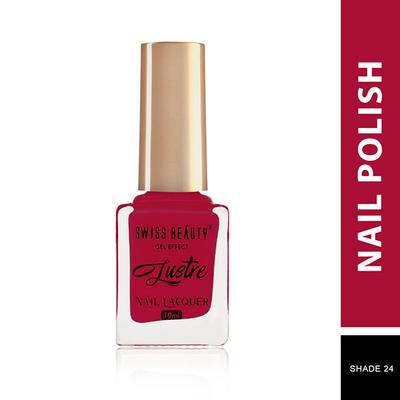 Swiss Beauty Luster Nail Polish - (Shade-24) 10 ml - Nail Polish