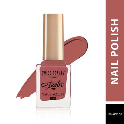 Swiss Beauty Luster Nail Polish - (Shade-30) 10 ml - Nail Polish