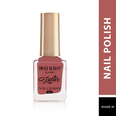 Swiss Beauty Luster Nail Polish - (Shade-30) 10 ml - Nail Polish