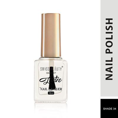 Swiss Beauty Luster Nail Polish - (Shade-34) 10 ml - Nail Polish
