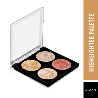 Swiss Beauty Angela 4in1 Highlighter - (Shade-2) 10 gm - Highlighters & Illuminators