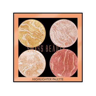 Swiss Beauty Angela 4in1 Highlighter - (Shade-2) 10 gm - Highlighters & Illuminators