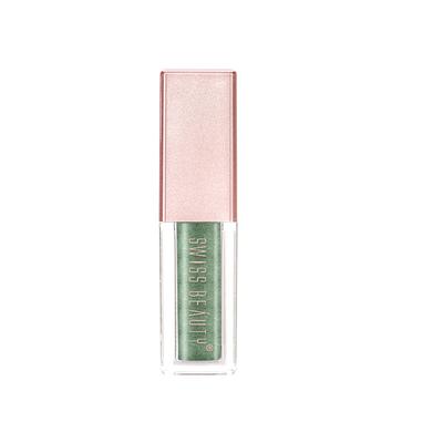 Swiss Beauty Mettalic Liquid Eyeshadow - (Green) 2.25 ml - Eyeshadow, Bases & Primers