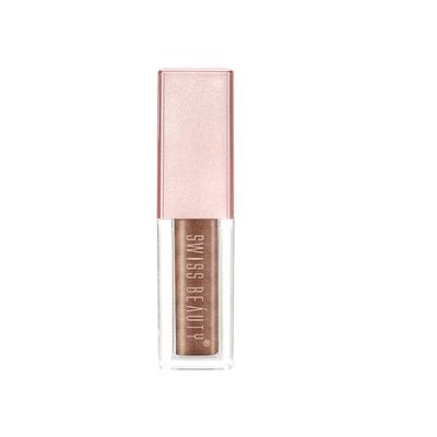 Swiss Beauty Mettalic Liquid Eyeshadow - (Poker Face) 2.25 ml - Eyeshadow, Bases & Primers